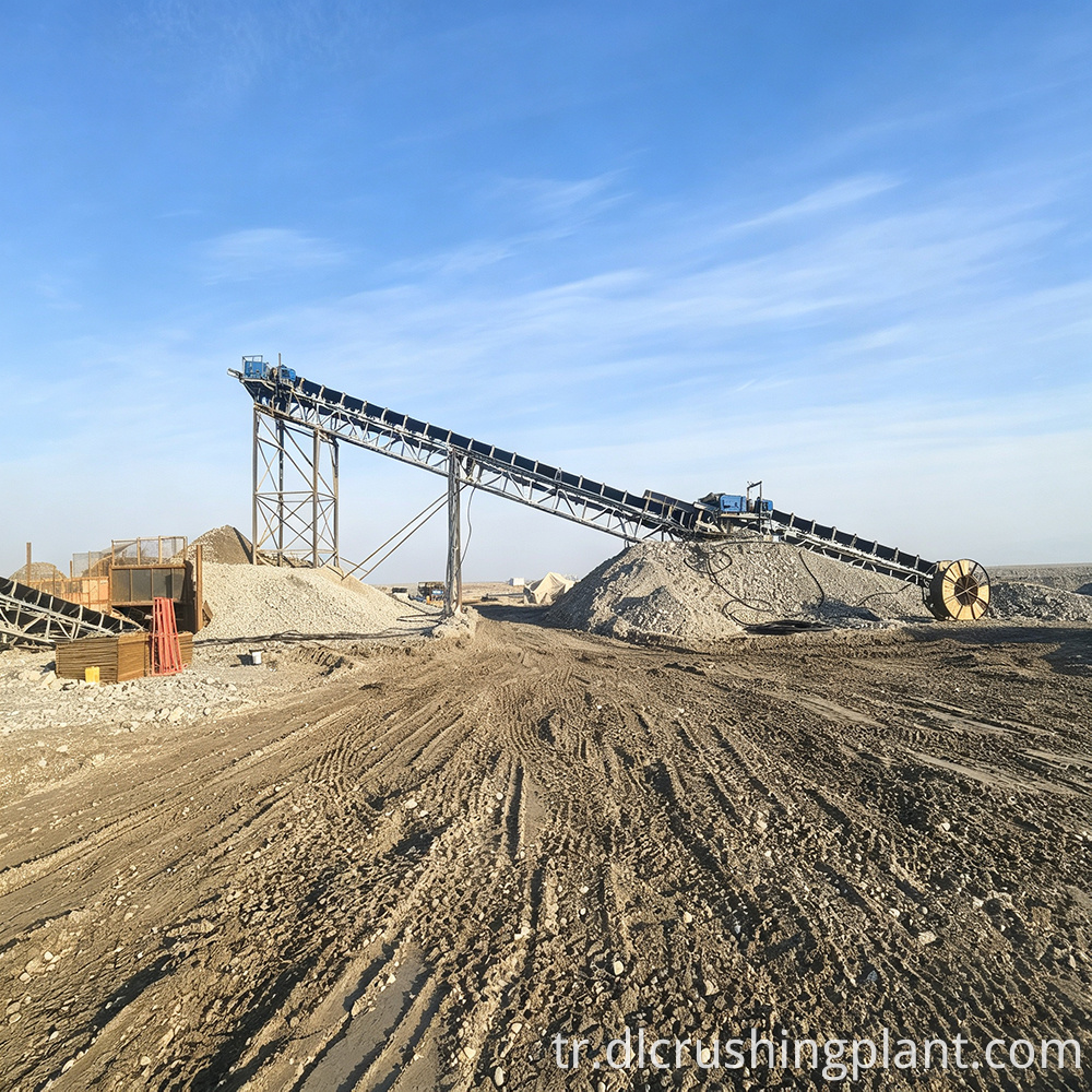 Metal Cevheri Kırma Prosesi Metal Ore Crushing Process